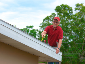 Expert Roof Inspector Examining Spokane Roofing