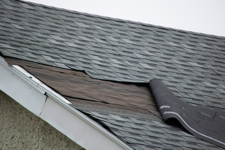 Post Falls home with storm-damaged roof