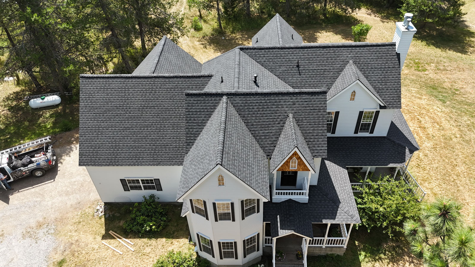Lake City Roofing before & after images