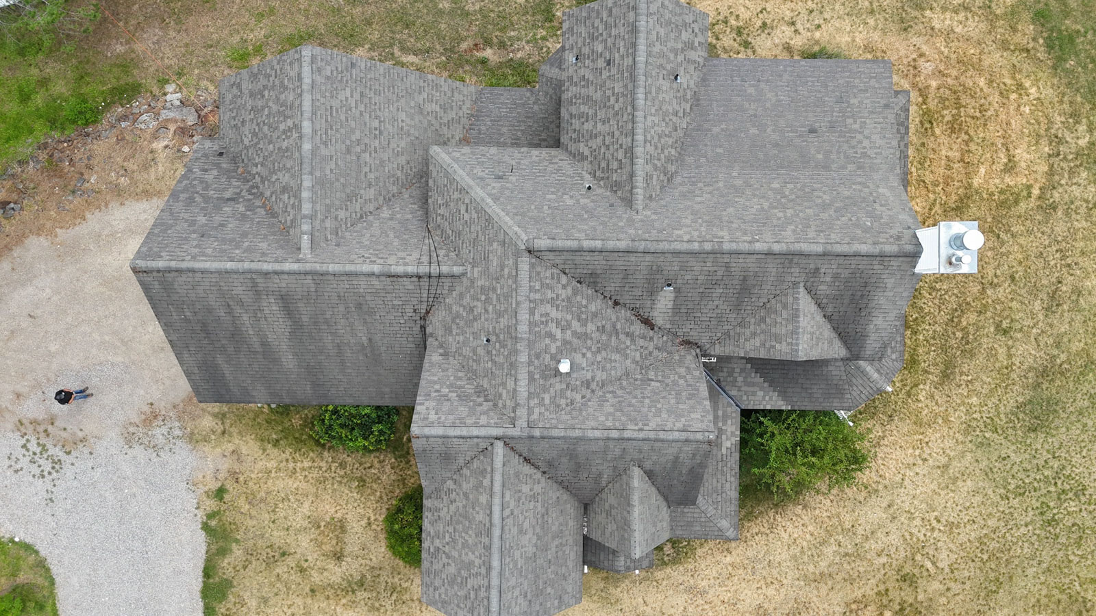 Lake City Roofing before & after images