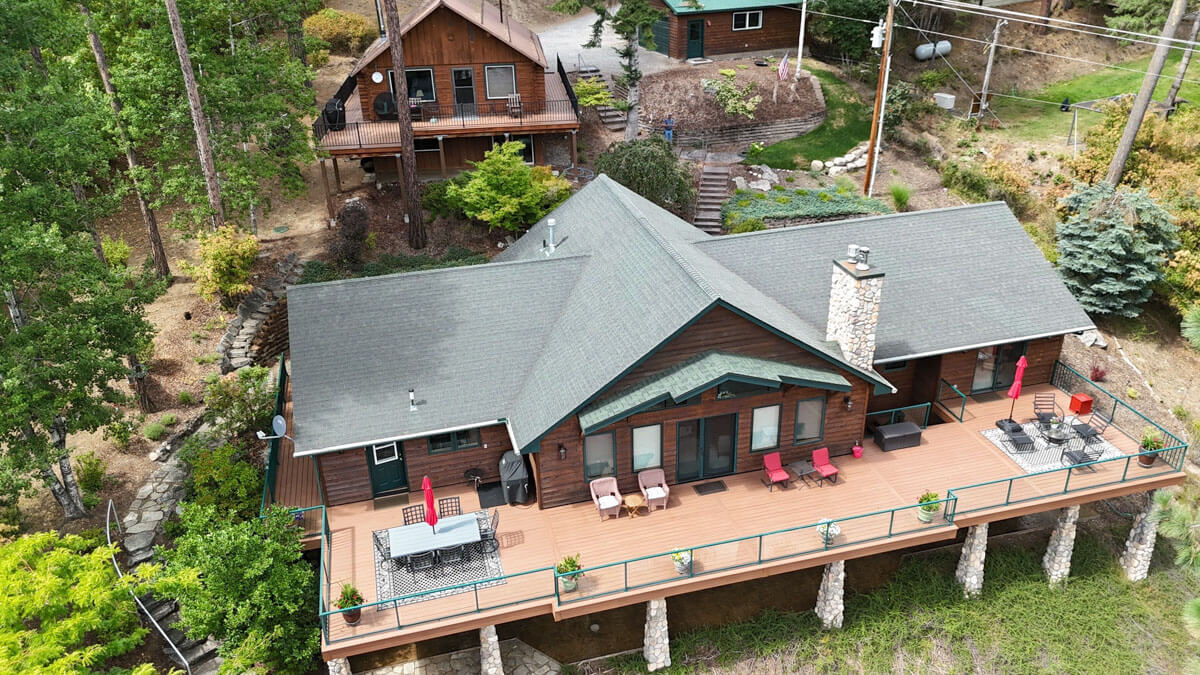 Lake City Roofing before & after images