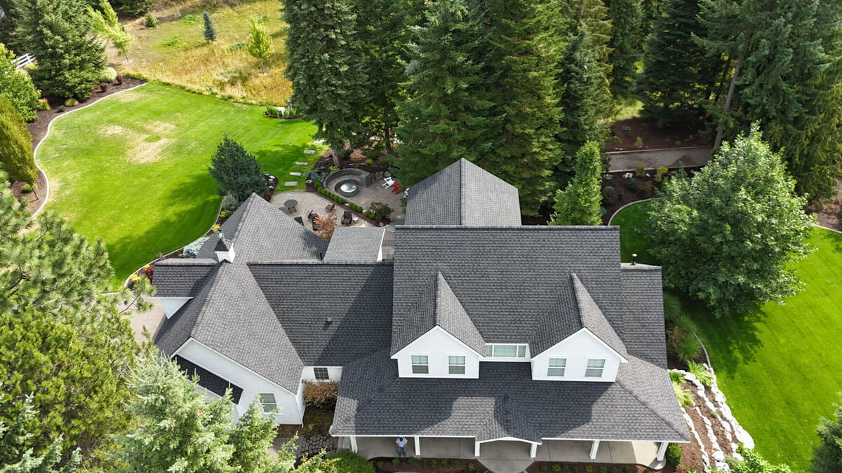 Lake City Roofing before & after images