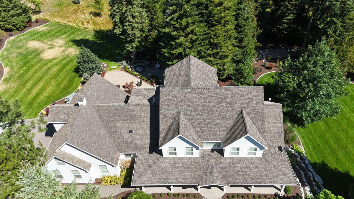 Lake City Roofing before & after images