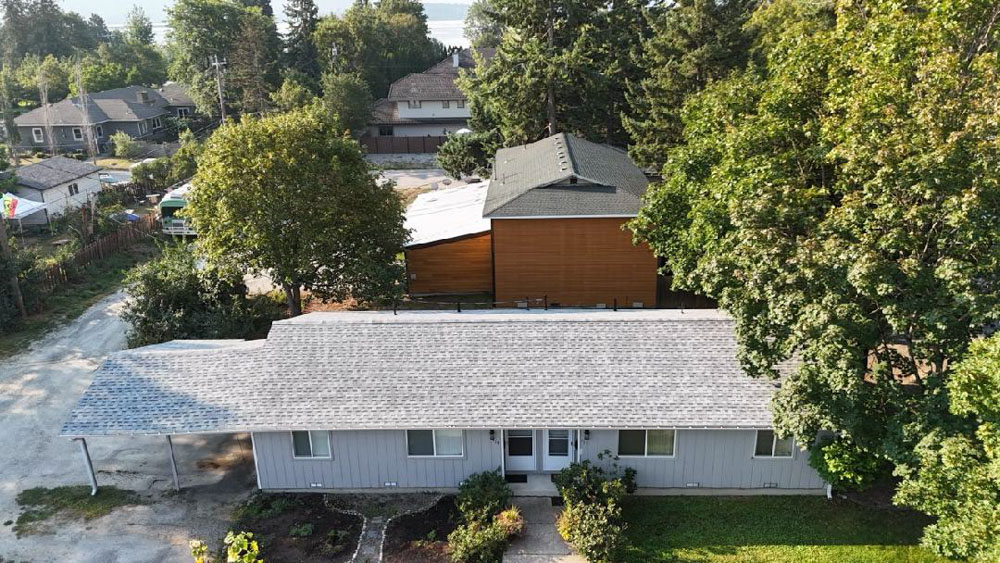 Lake City Roofing before & after images