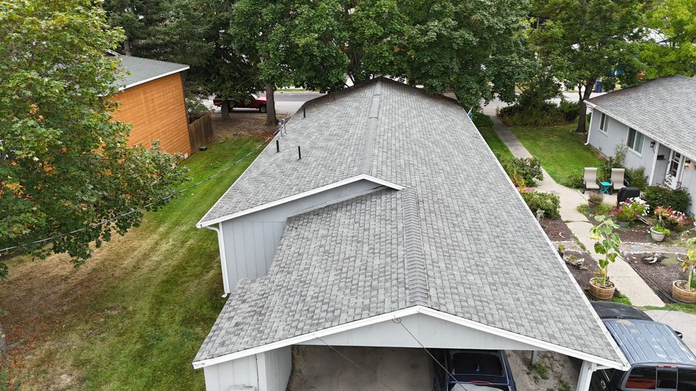 Lake City Roofing before & after images