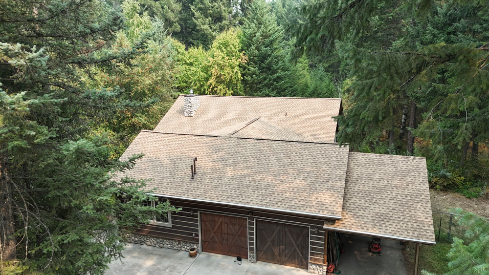 Lake City Roofing before & after images