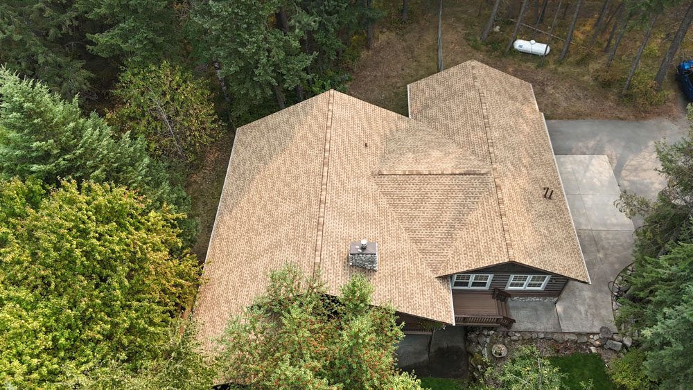 Lake City Roofing before & after images
