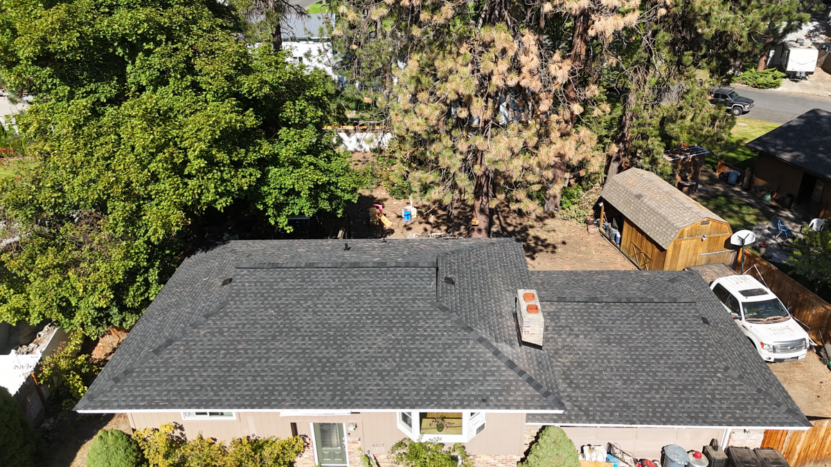 Lake City Roofing before & after images