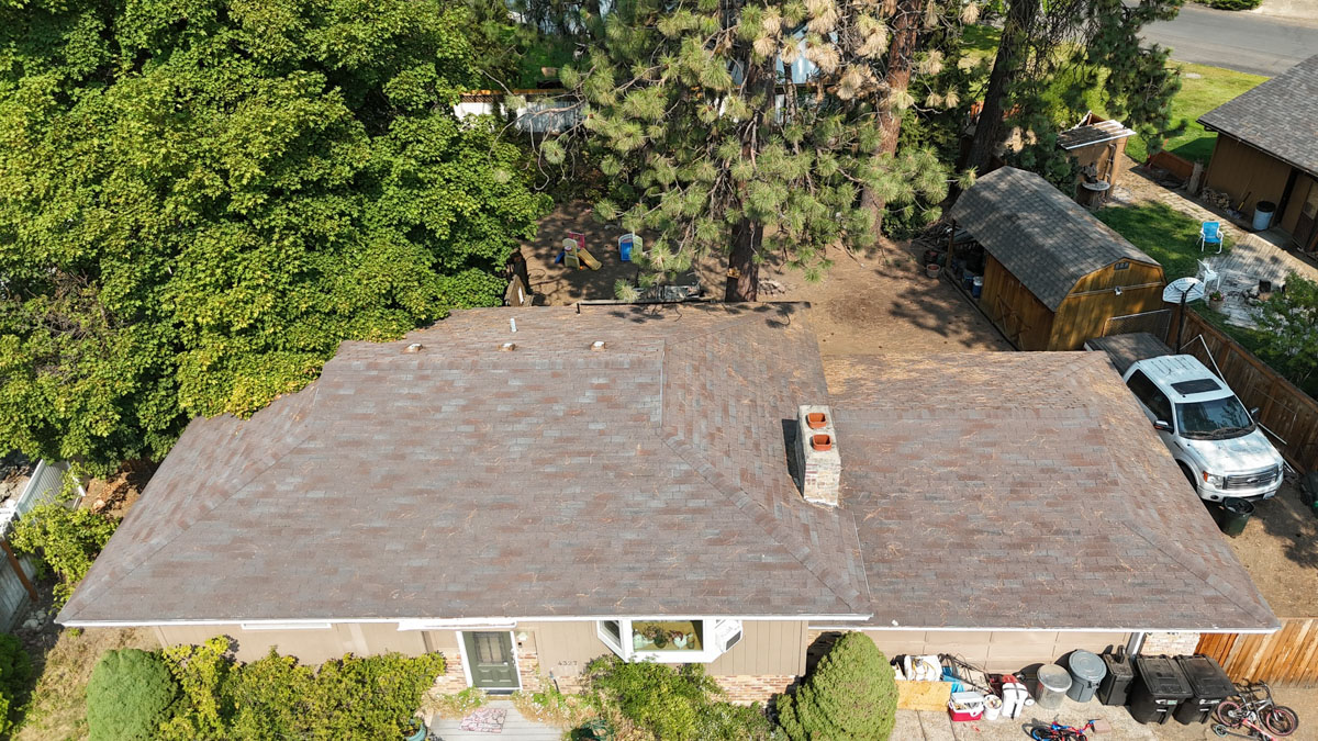 Lake City Roofing before & after images