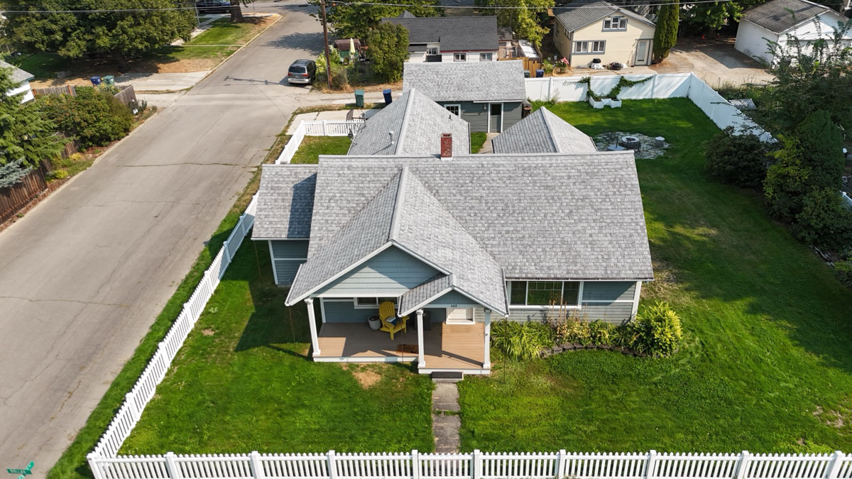 Lake City Roofing before & after images