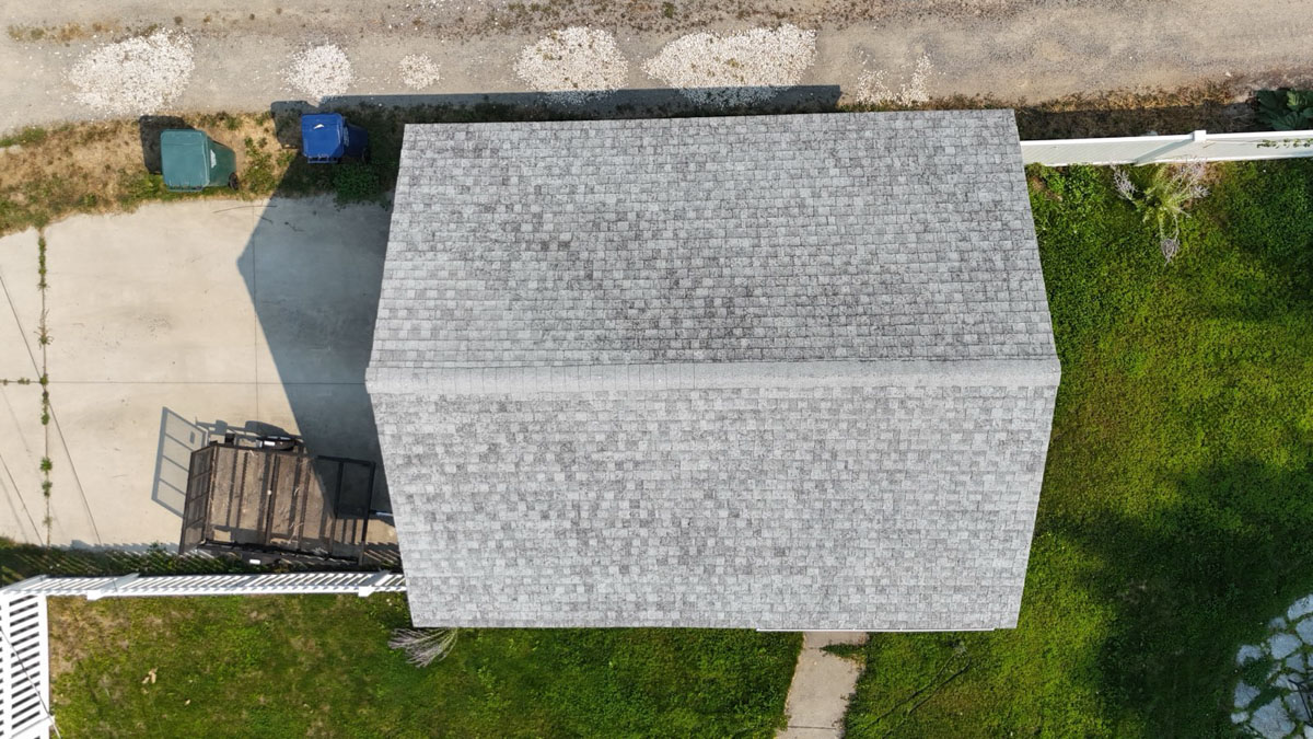 Lake City Roofing before & after images