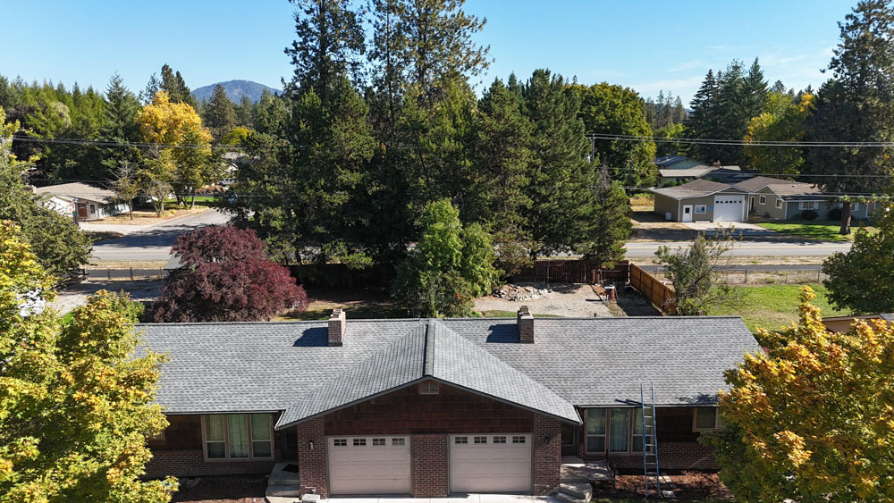 Lake City Roofing before & after images