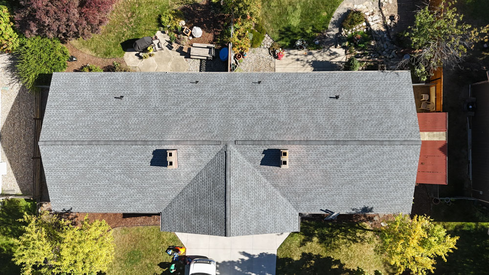 Lake City Roofing before & after images