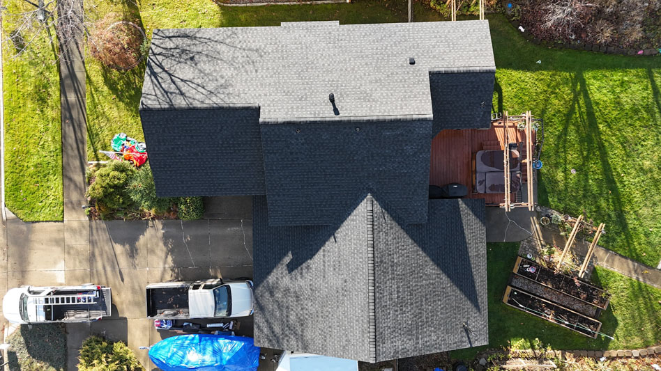 Lake City Roofing before & after images