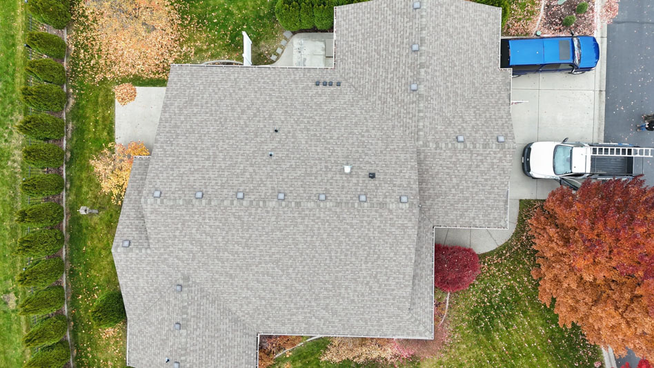 Lake City Roofing before & after images