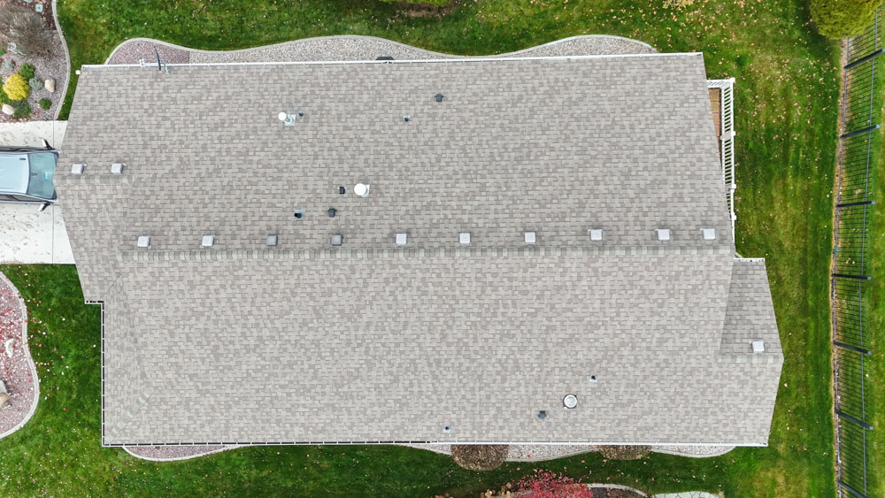 Lake City Roofing before & after images