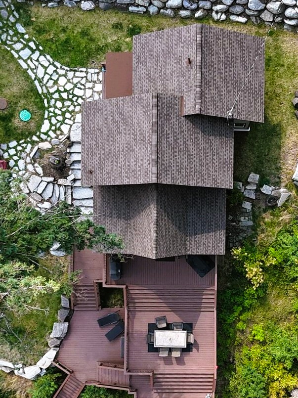 Lake City Roofing before & after images