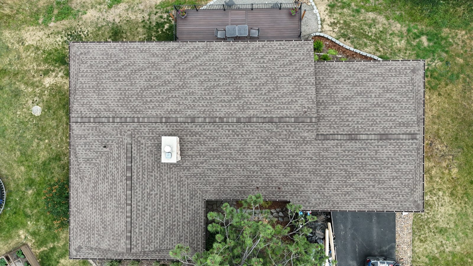 Lake City Roofing before & after images
