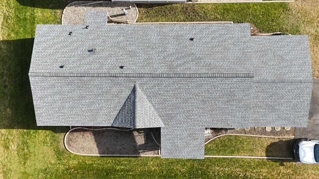Lake City Roofing before & after images