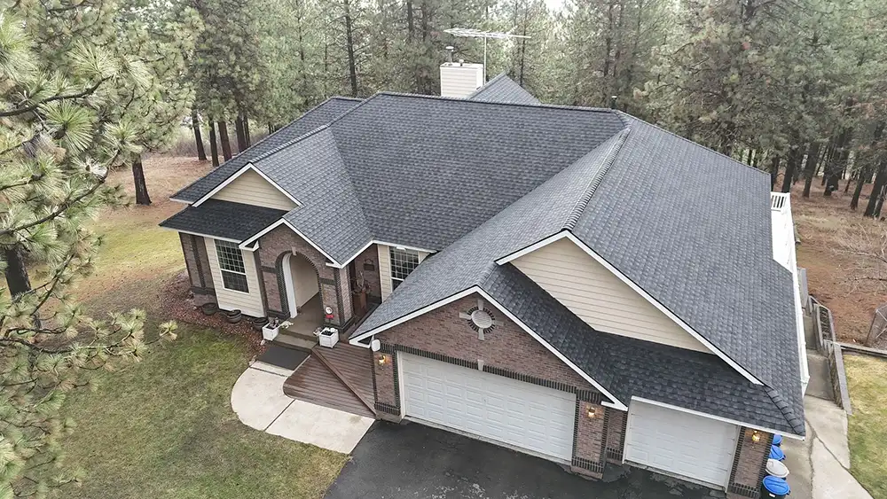 Lake City Roofing before & after images