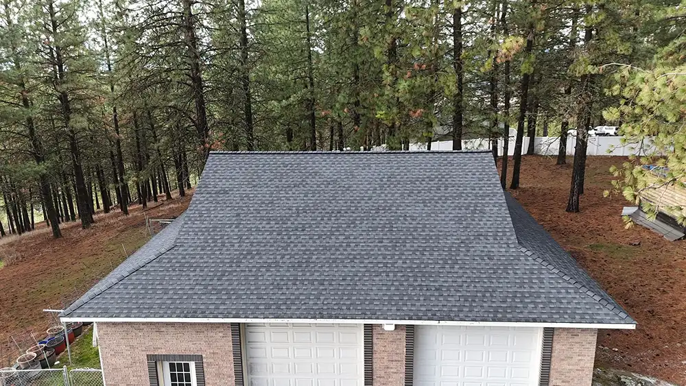 Lake City Roofing before & after images