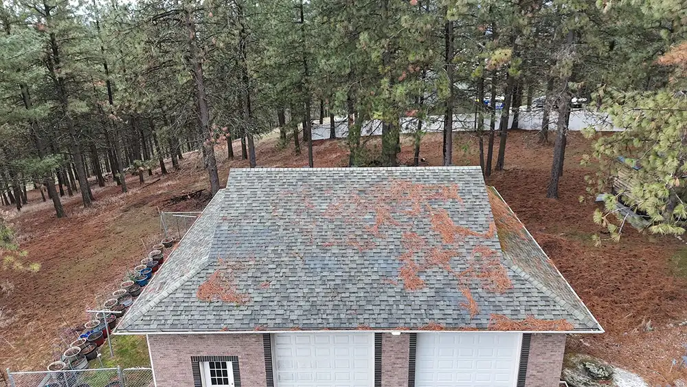 Lake City Roofing before & after images