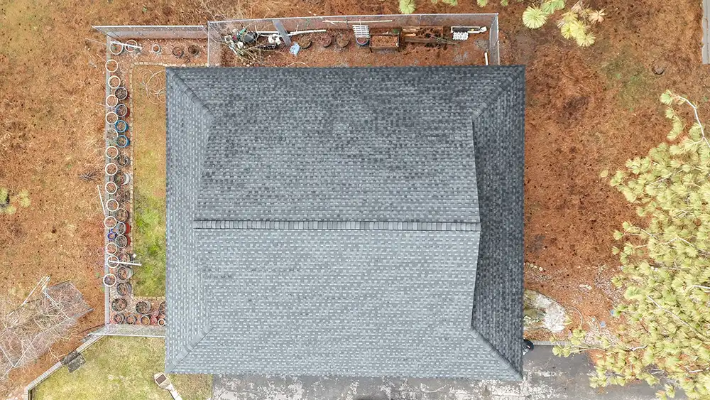 Lake City Roofing before & after images