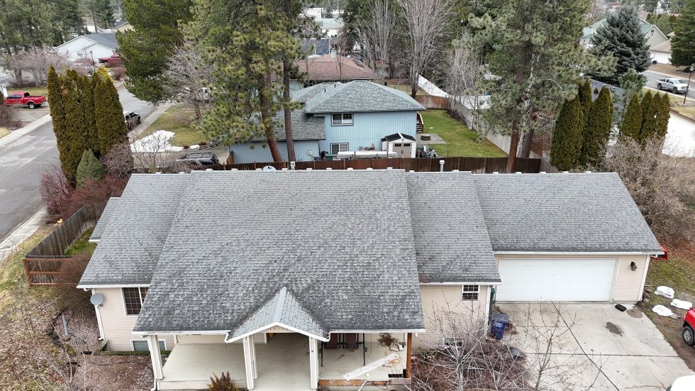 Lake City Roofing before & after images