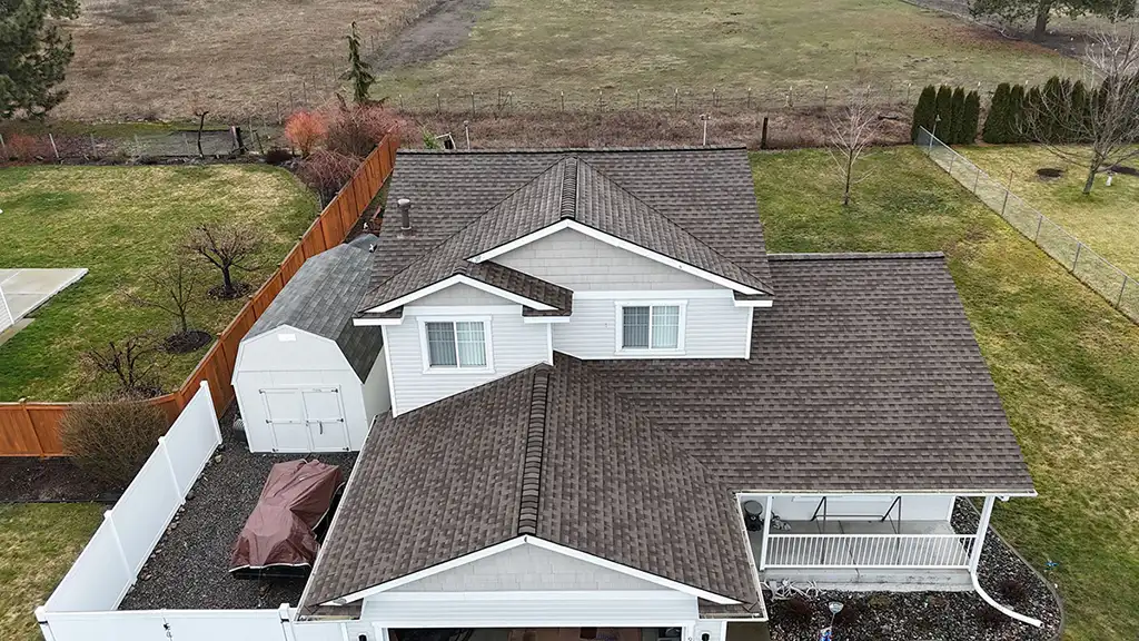 Lake City Roofing before & after images