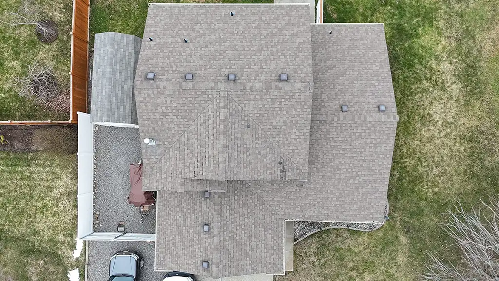 Lake City Roofing before & after images