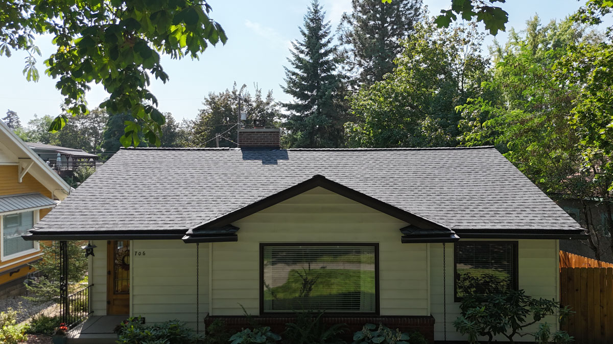 Lake City Roofing before & after images