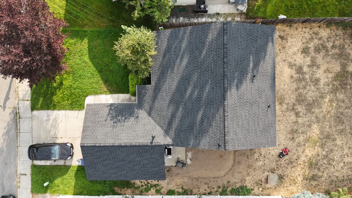 Lake City Roofing before & after images
