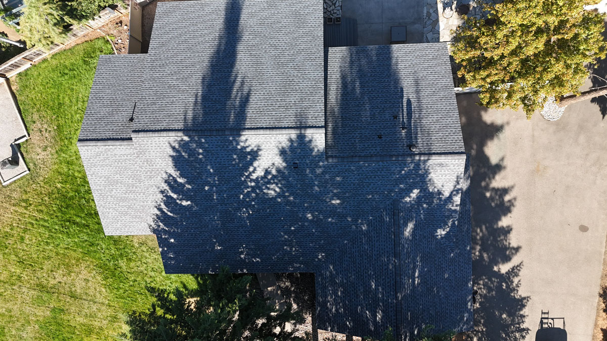 Lake City Roofing before & after images