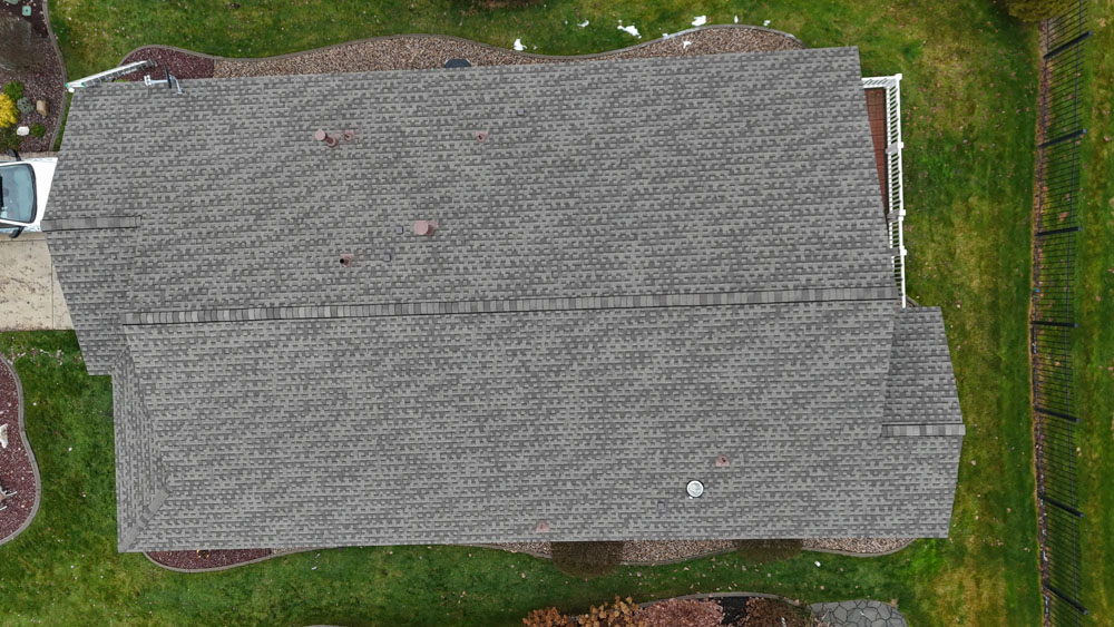 Lake City Roofing before & after images