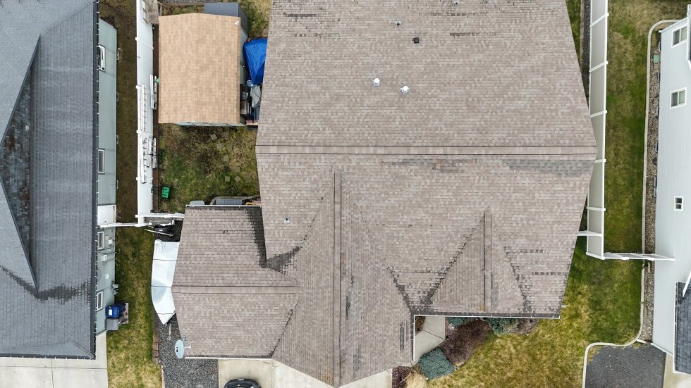Lake City Roofing before & after images