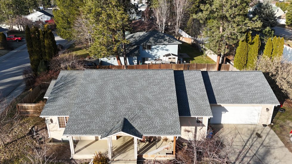 Lake City Roofing before & after images