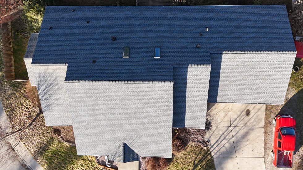 Lake City Roofing before & after images