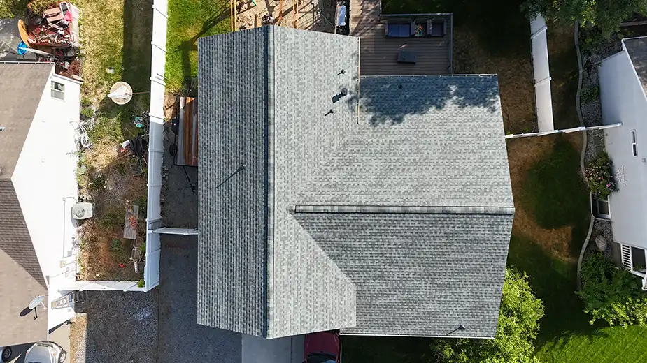 Lake City Roofing before & after images