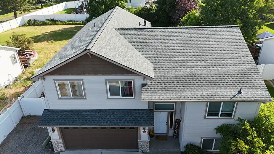 Lake City Roofing before & after images