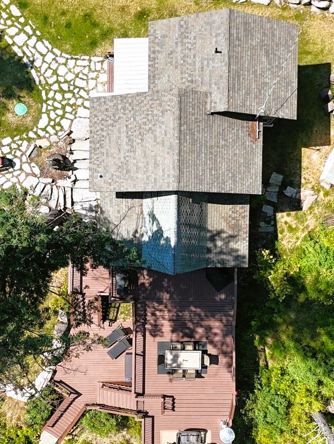 Lake City Roofing before & after images