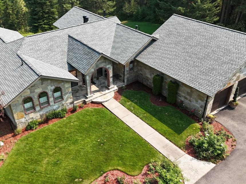 Lake City Roofing before & after images