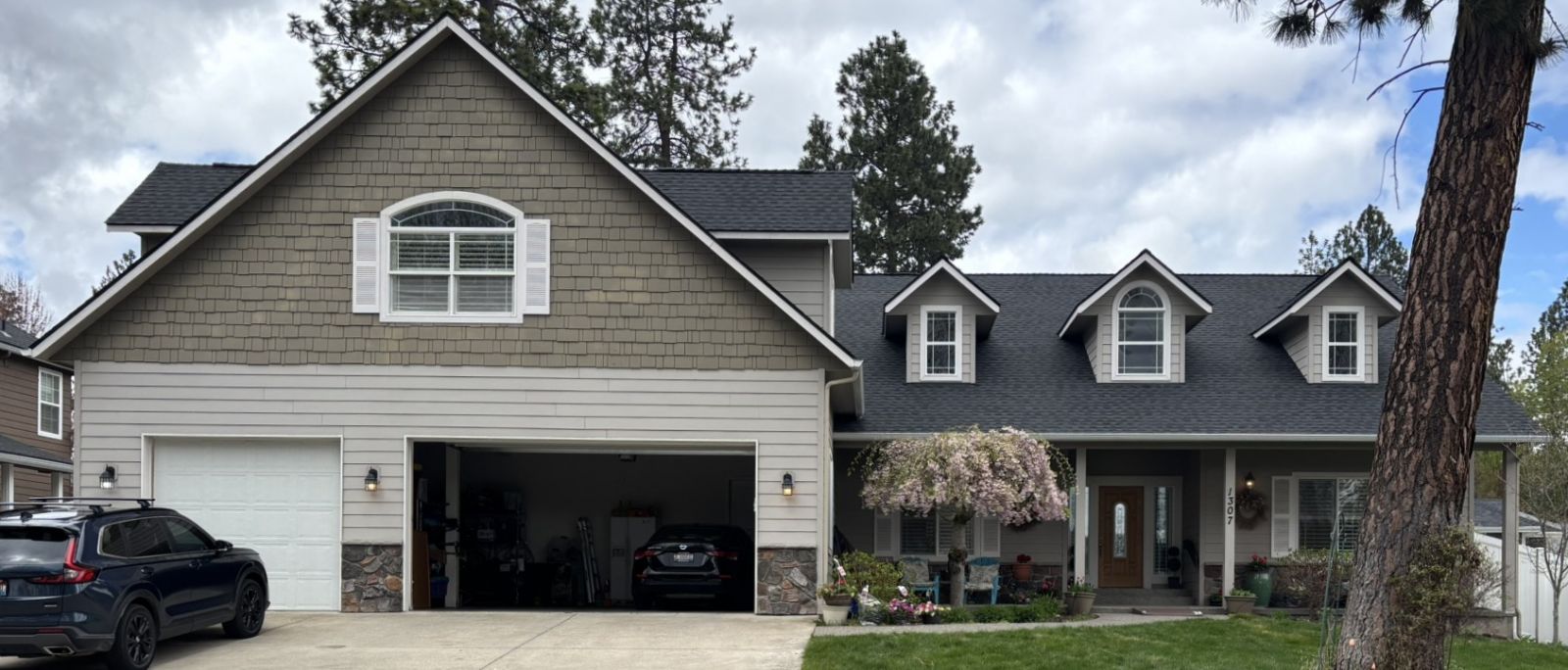 Lake City Roofing before & after images