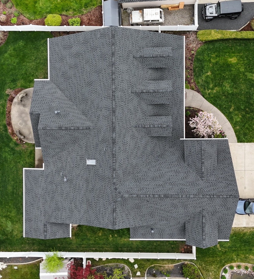Lake City Roofing before & after images