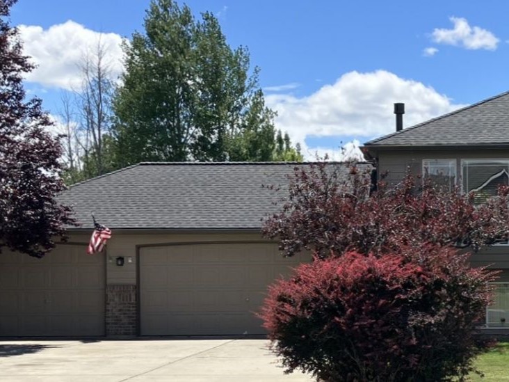 Lake City Roofing before & after images