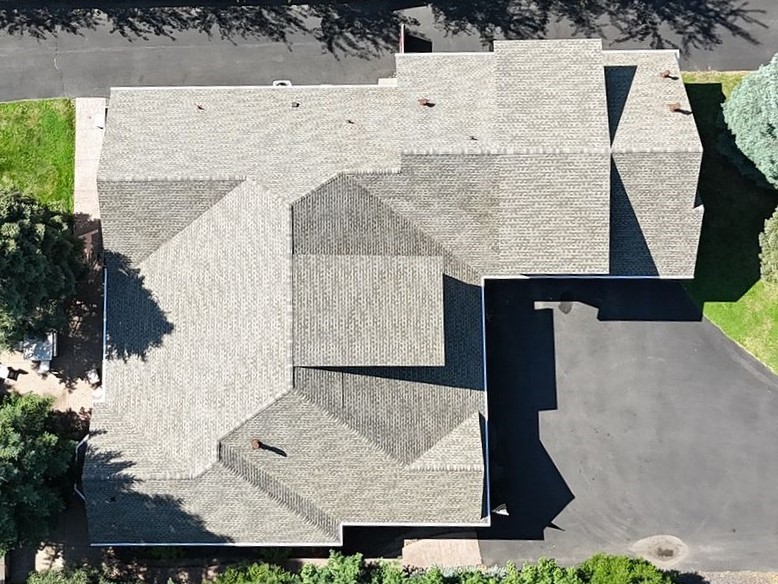 Lake City Roofing before & after images