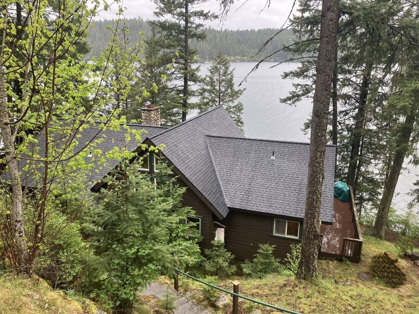 Lake City Roofing before & after images