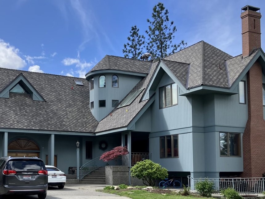 Lake City Roofing before & after images