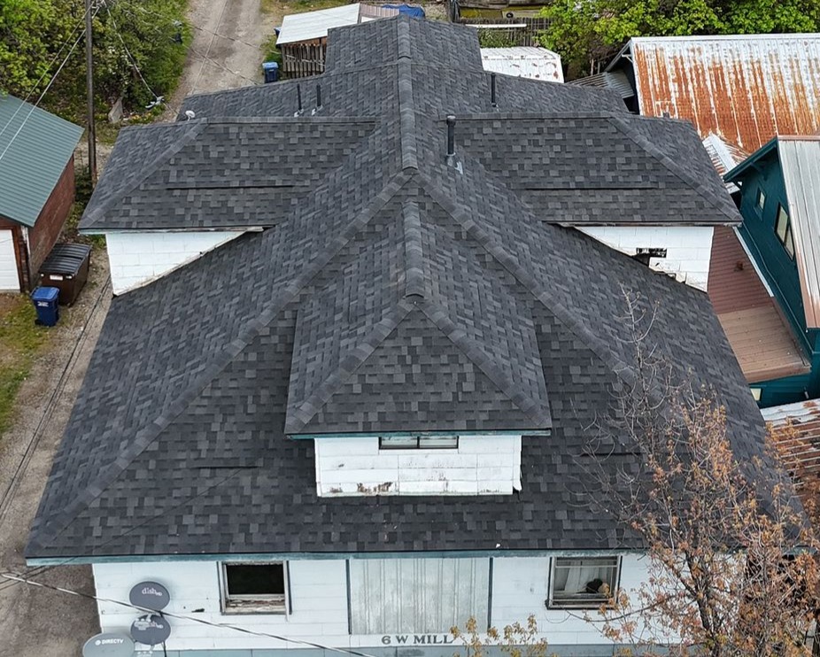 Lake City Roofing before & after images