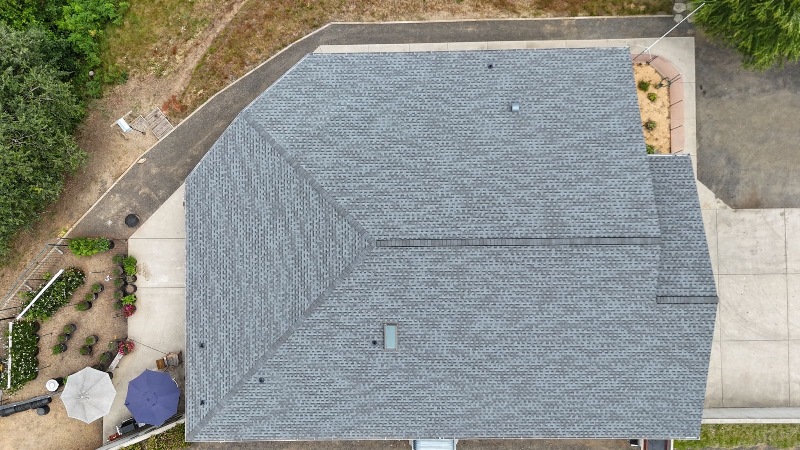 Lake City Roofing before & after images