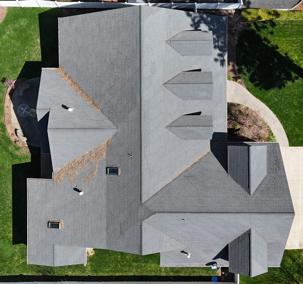 Lake City Roofing before & after images